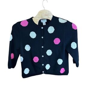 Pendleton Extra Large (XL) Cardigan Sweater USA Black White Pink